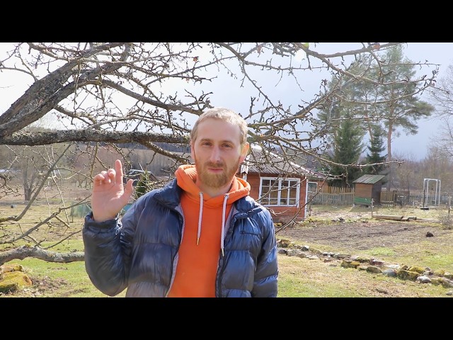 Работа в саду и электрика в новом доме.