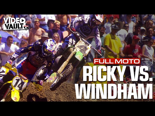 FULL MOTO! Two-Stroke Classic! Kevin Windham & Ricky Carmichael | 2001 Washougal 250 Moto 1