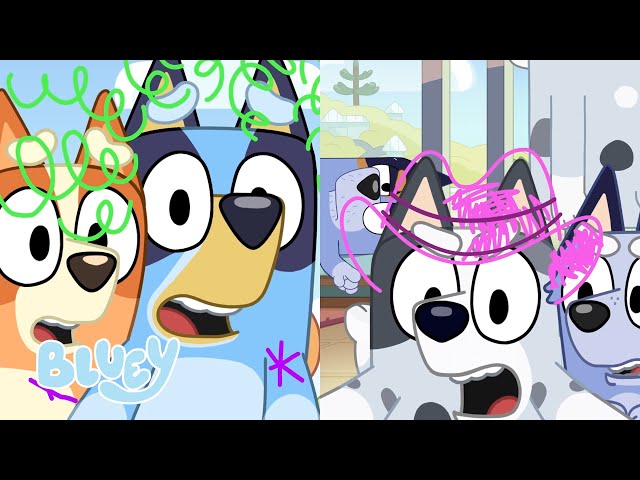 Faceytalk 📲  | Episodio completo | Bluey 💙 Español Canal Oficial 🇪🇸
