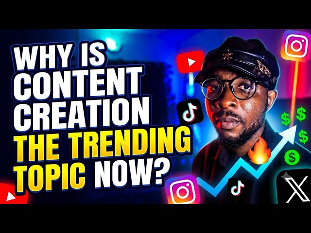WHY IS CONTENT CREATION TRENDING NOW? #contentcreation #contentcreator #contenttips 