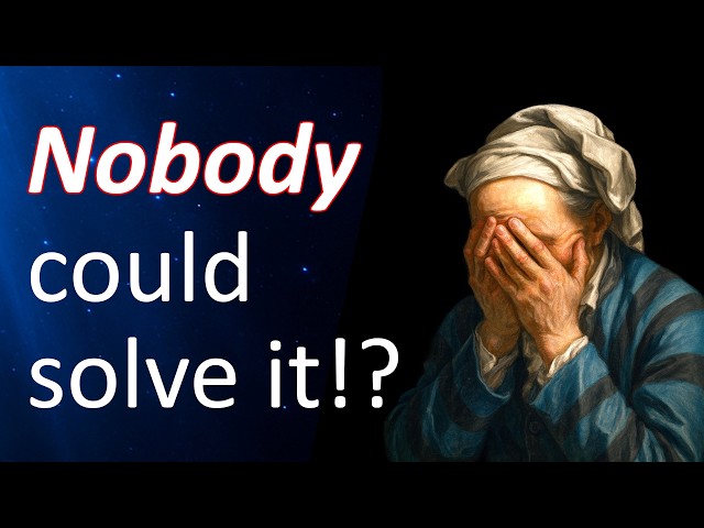 The Simple Math Problem Nobody Could Solve