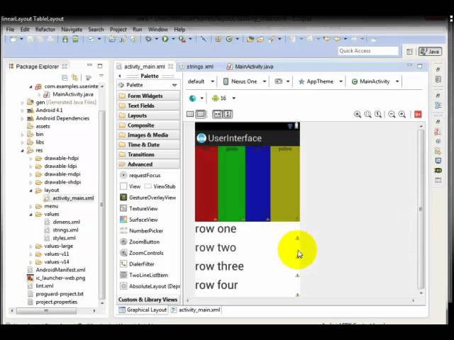 12- Android Mobile Applications- Level 1 -linearLayout and TableLayout.mp4