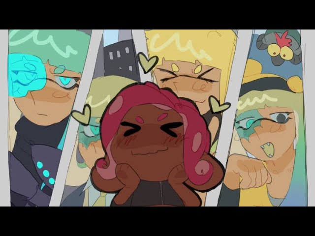 p.u.n.k. girl agent 24 splatoon animation