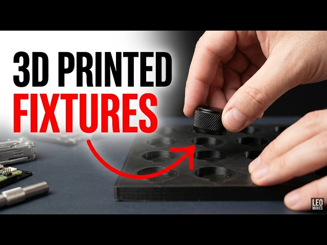 Micro Manufacturing pt. 5: A crash-course on 3D printed fixturing