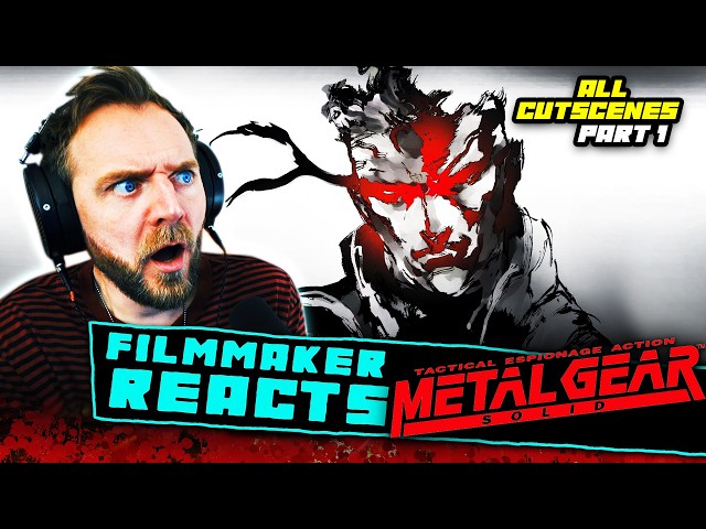 Filmmaker Reacts to Metal Gear Solid | ALL CUTSCENES - Part 1 | My FIRST Metal Gear Game!