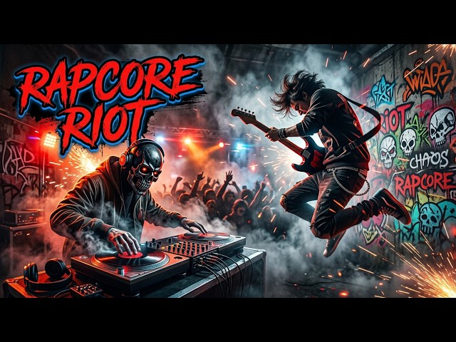 RAPCORE RIOT 🎸 Dark Rap Metal Vibes | Hardcore Underground Riot