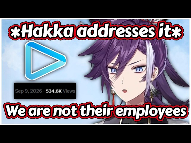 Hakka Addresses His Viral 'No Salary' Comment [Holostars EN]