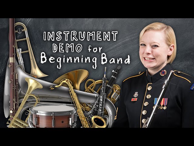 Instrument Demonstration for Beginning Band