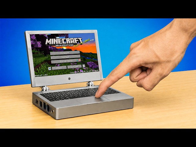 ¡Construí la laptop gamer más pequeña del mundo!