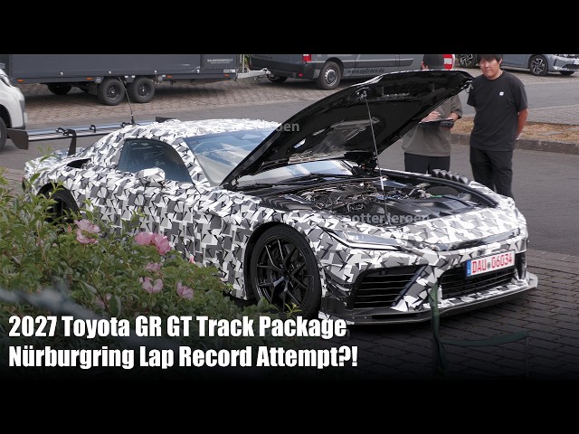 2027 Toyota GR GT Track Package Nürburgring Lap Record Attempt?!