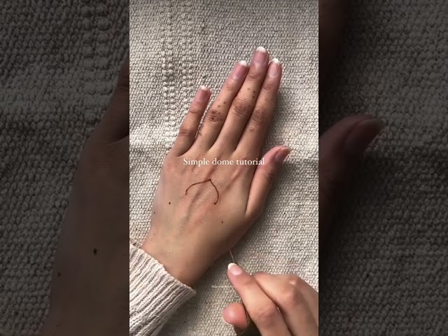 Simple Dome Tutorial #mehndi #mehandi #henna #mehndidesign