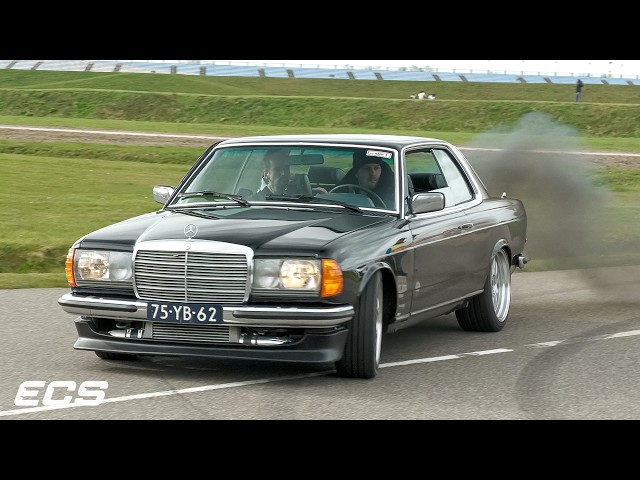 Modified Cars Leaving a Car Show !