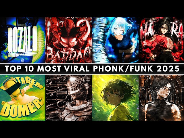 VIRAL PHONK/FUNK SONGS 2025 🎵🔥 PLAYLIST