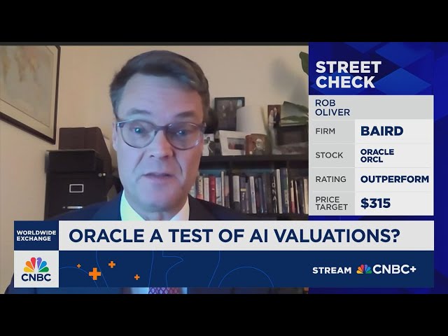 Oliver: We remain bullish on Oracle’s AI positioning
