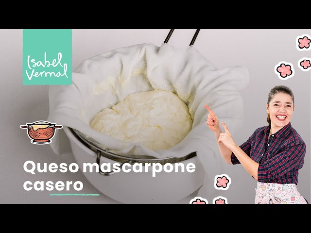 Queso mascarpone casero