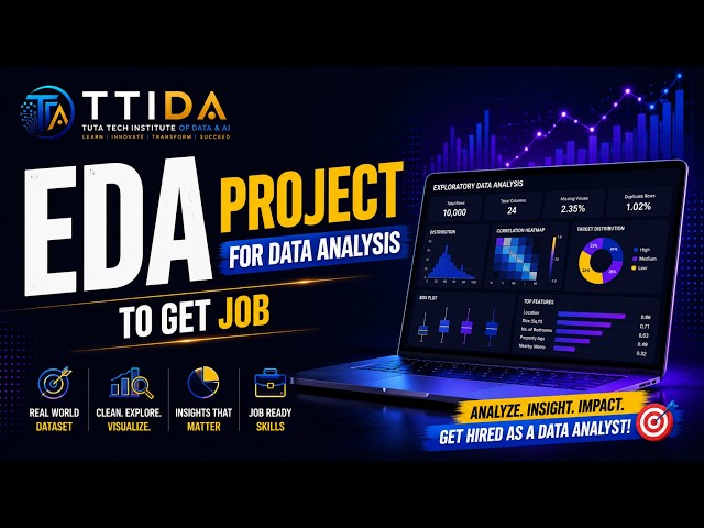 Best EDA Project for Data Analysts | Complete EDA Project with Python | TTIDA