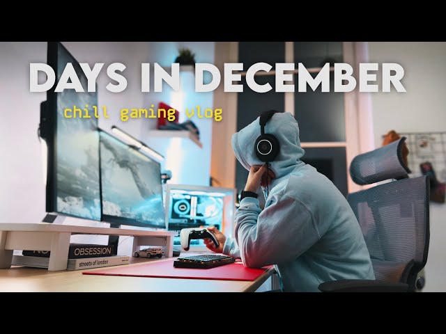 🌨️🎮 gaming vlog | staying in while it’s cold outside, enjoying alone time