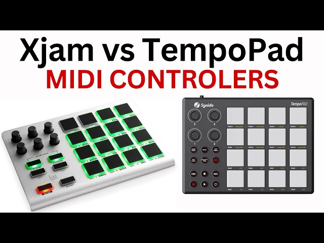 Xjam vs Tempo Pad 16  MIDI CONTROLLERS FOR BEGINNERS & Pros | Both on Amazon