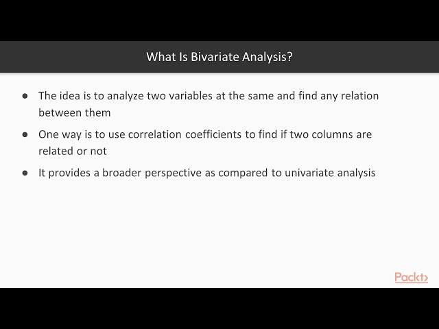 Exploratory Data Analysis with Pandas and Python 3.x: Intro to Bivariate Analysis|packtpub.com