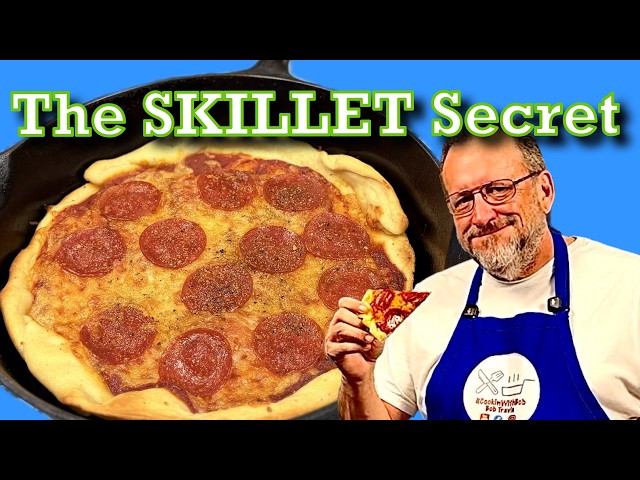 Making Pizza in Cast Iron Like a Pro for 50 Years