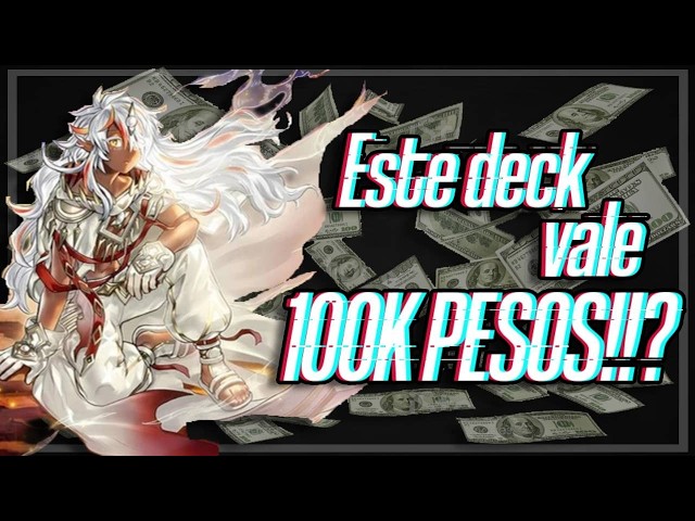 THIS DECK COSTS 100,000 PESOS!