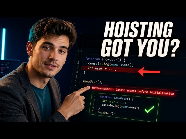 13 JavaScript Scope & Hoisting Mistakes