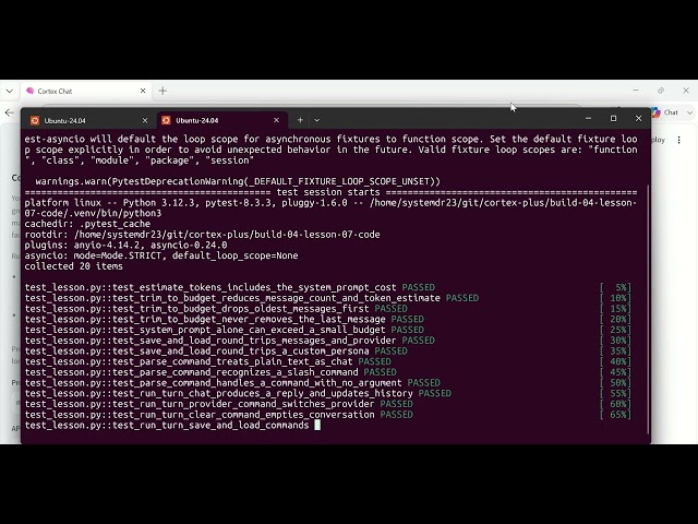 Build 04 lesson 07: Build a Python Chatbot with Conversation Memory — CLI + Streamlit