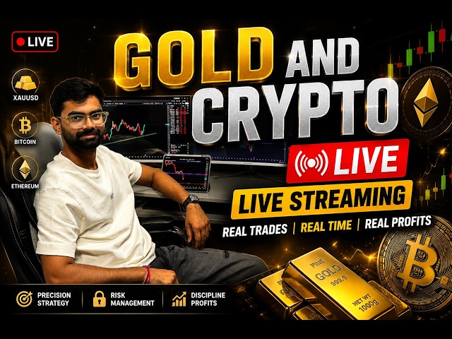 🔴 LIVE: Gold (XAUUSD) ASIAN Session | Live Trading & Analysis