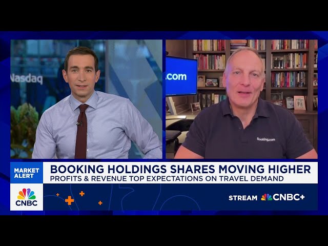 Booking Holdings CEO: We'll continue to do well as long as the world economy continues to grow