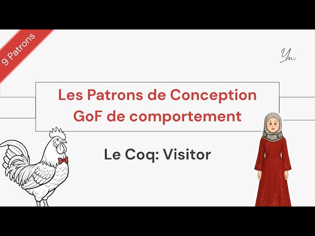 Visitor — The Rooster | Behavioral Design Patterns