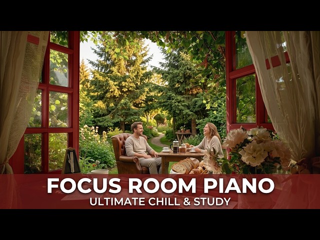 The Crest omanticizing in March soft piano study music deep focus & relaxing pia