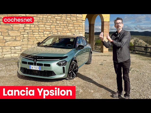 Luxury? Italian? LANCIA YPSILON Hybrid | Test Drive / Review in Spanish | 48V Hybrid