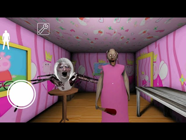 Granny Game Horror Escape Gameplay | Peppa Pig Granny Mod Menu #granny 