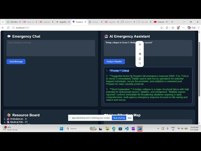 AegisNet | AI-Powered Emergency Communication Platform | Hackathon Project 2026