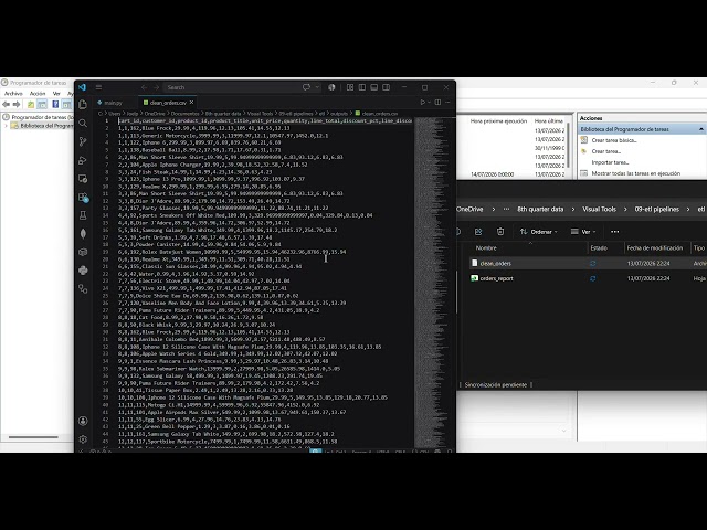 Classwork #09 — ETL Pipelines & Python Automation