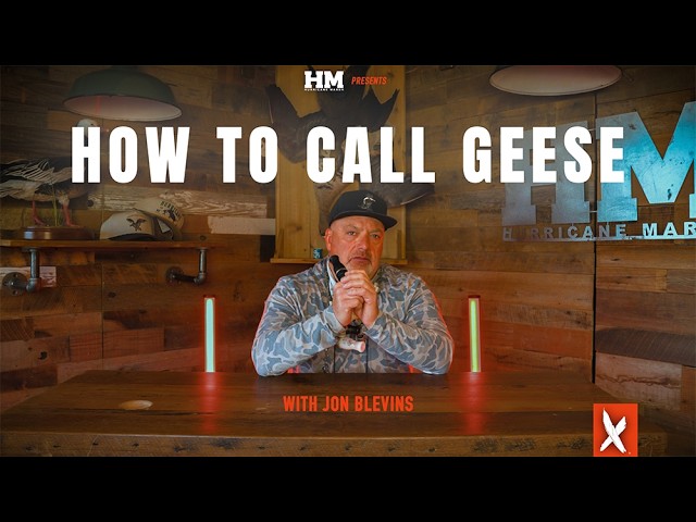 How to Call Geese With Jon Blevins