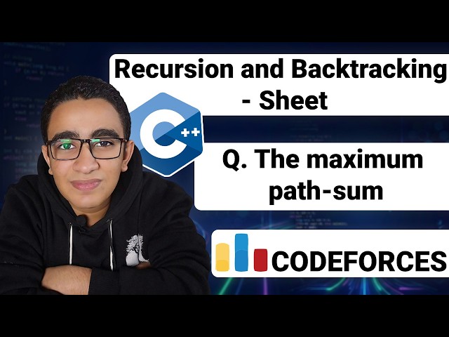 131 - Q. The maximum path-sum (Recursion and Backtracking) - C++ Level 2 Problem Solving