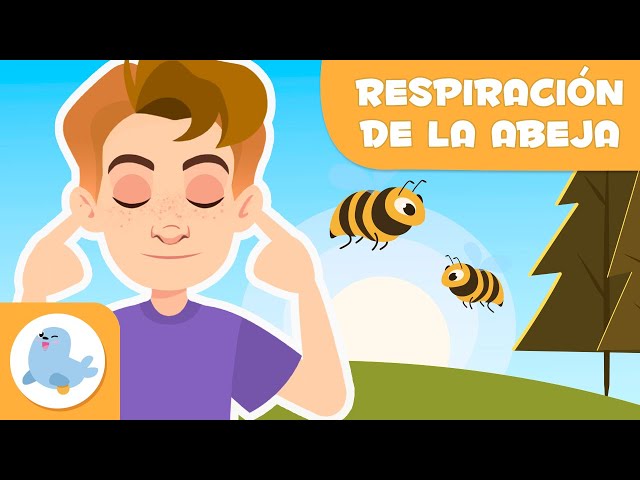 MINDFULNESS PARA NIÑOS 🧘‍♀️​ La respiración de la abeja 🐝​​ Técnicas de atención plena