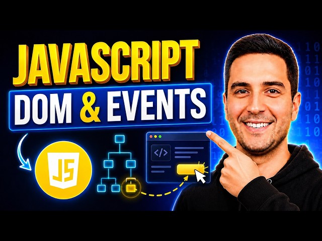 #12. JavaScript DOM Tutorial 2026 | DOM Manipulation & Events for Beginners to Advanced