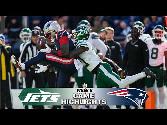 New York Jets vs New England Patriots Game Highlights | 2026 NFL Season Week 6
