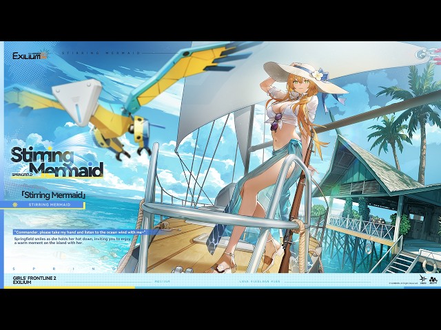 Springfield's Outfit | Stirring Mermaid | Girls' Frontline 2: Exilium