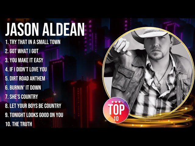Jason Aldean Greatest Hits Full Album 2024 🍂 Jason Aldean Best Songs Playlist 2024