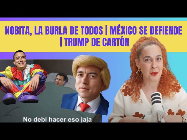 Nobita, la burla de todos | México se defiende | Trump de cartón | Memes y aranceles