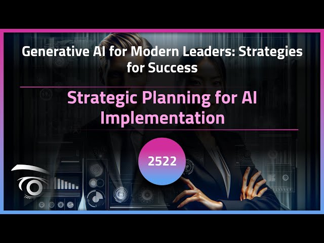 Strategic Planning for AI Implementation | Exclusive Lesson