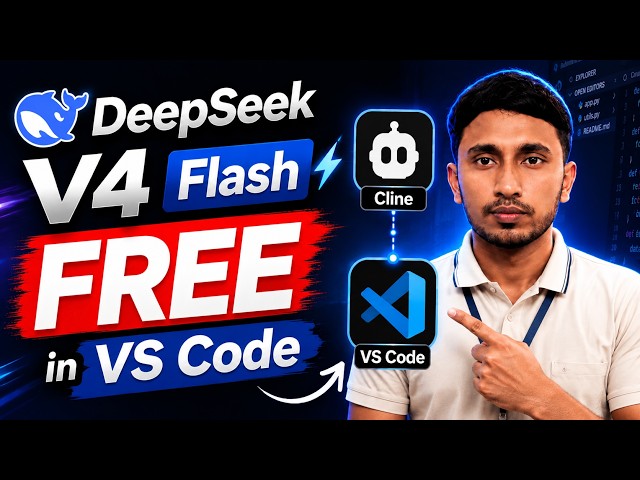 How to Use DeepSeek v4 Flash Free in VS Code