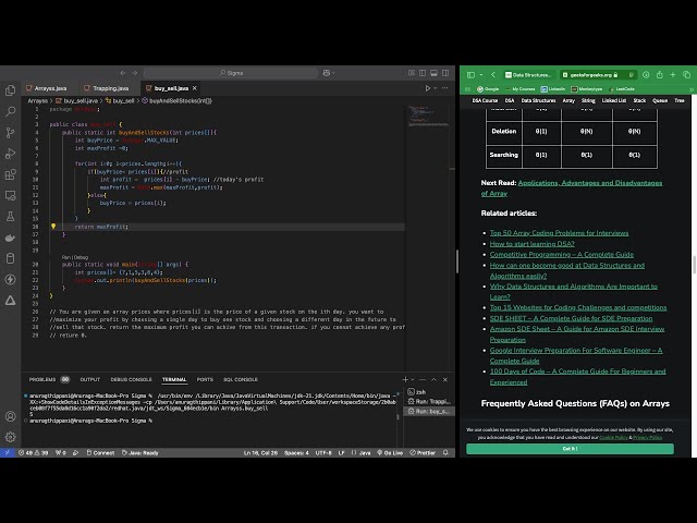 Study with me | code with me| Java DSA | 2025.02.03