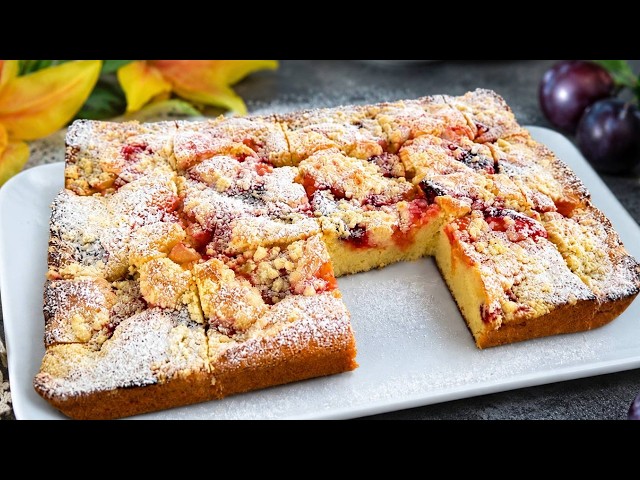The most delicious cake I've ever baked! A simple and delicious cake!
