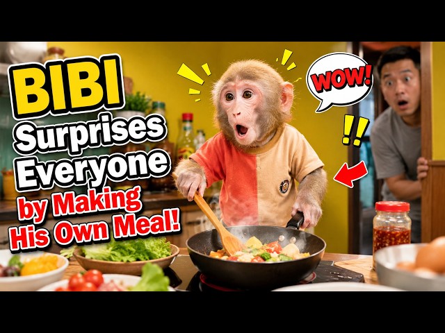 Bibi Surprises Everyone by Making His Own Meal!