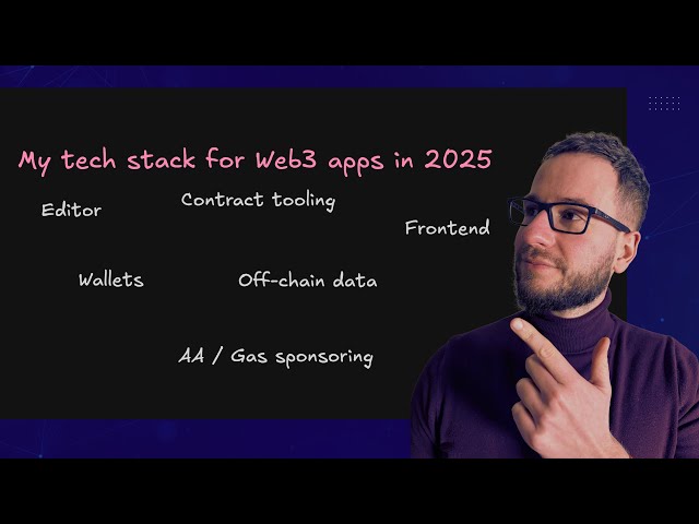 Building Web3 Apps in 2025: My Ideal Tech Stack