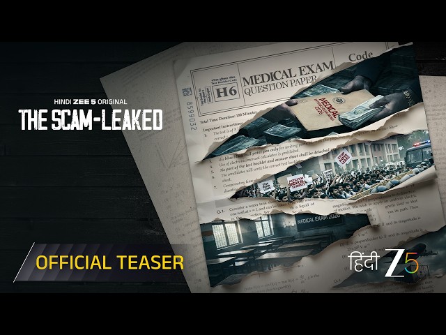The Scam - Leaked | Official Teaser | Hindi Zee 5 Original Series | Coming Soon on Zee 5